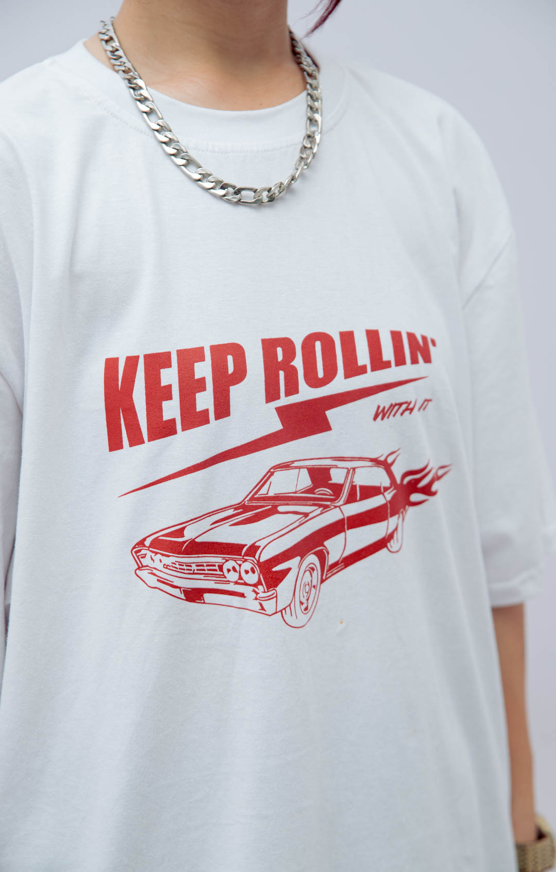 Keep Rolling Graphic Tshirt